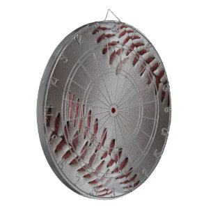 Cible De Fléchettes Points de suture de baseball abstraits