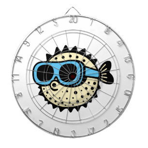 Cible De Fléchettes Poisson