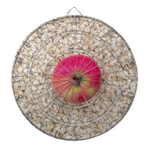 Cible De Fléchettes Pomme sur avoine