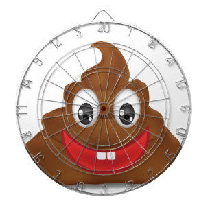 Cible De Fléchettes poo emojis