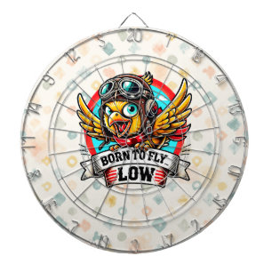 Cible De Fléchettes Poulet Aviateur