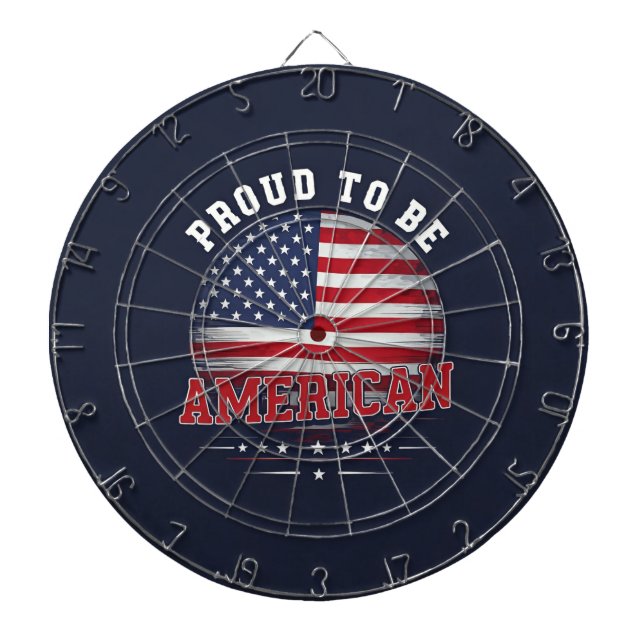 Cible De Fléchettes Proud to be American (Devant)