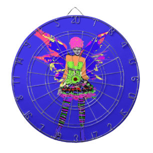 Cible De Fléchettes Punk Rock Fairy