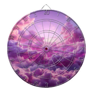 Cible de fléchettes Purple Cloud