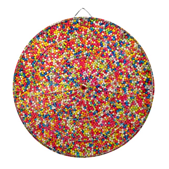 Cible De Fléchettes Rainbow Candy Motif (Devant)