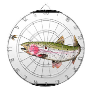 Cible De Fléchettes Rainbow Trout Fly