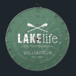 Cible De Fléchettes Rames Personnalisées Lake Life Paddles<br><div class="desc">Contactez-moi si vous avez besoin d'aide ou si vous avez des demandes spéciales.</div>
