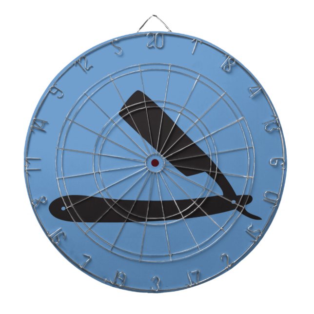 Cible De Fléchettes rasoir barbershop (Devant)