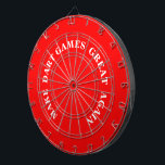 Cible De Fléchettes Rendre les jeux Dart superbes<br><div class="desc">Dessin de Cible de flechettes Dartboard lancer jetant fun jeu de compétition et décoration d'art accroché au mur imprimé avec un Make America Great Again jouer sur les mots et les noms de produits avec texte blanc sur le style de couleur arrière - plan rouge MAGA par TheFabricSeal impression sur...</div>