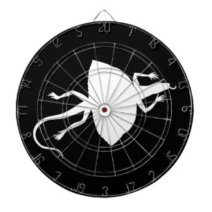 Cible De Fléchettes Reptile blanc