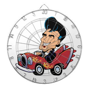 Cible De Fléchettes Rodeur à chaud