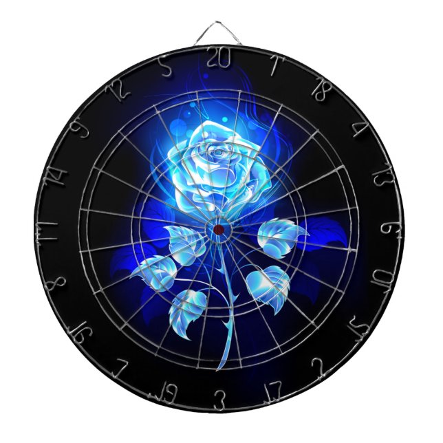 Cible De Fléchettes Rose bleu brûlant (Devant)