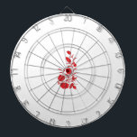 Cible De Fléchettes Rose Madder, design floral Thunderbird<br><div class="desc">L'excitation du jeu. La tension dans l'air. Le moment où la fléchette feuille vos doigts, visant à la perfection. Chaque tableau de bord raconte une histoire : des victoires célébrées, des rivalités enflammées, et des compétences aiguisées sur d'innombrables coups. Que vous soyez un joueur chevronné à la recherche du bullseye...</div>