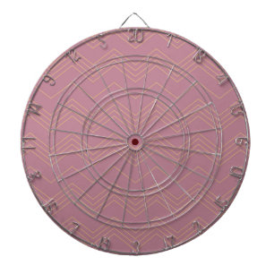 Cible De Fléchettes Rose, simple, moderne, cool, motif en zigzag tenda