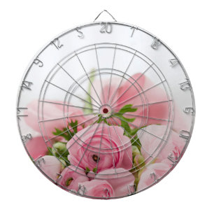 Cible De Fléchettes Roses Mariages roses