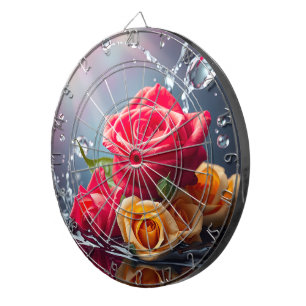 Cible De Fléchettes Roses pour l'Élégant