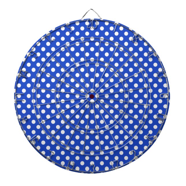 Cible De Fléchettes Royal Blue Combination Pois par STaylor (Devant)