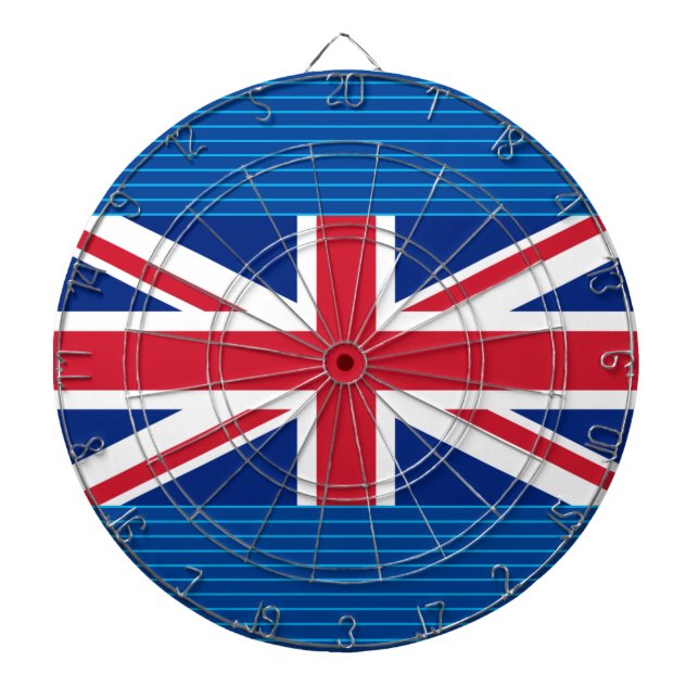 Cible De Fléchettes Royaume-Uni (Drapeau britannique) (Union Jack) (RU (Devant)