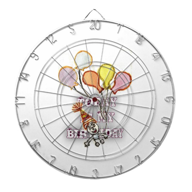 Cible De Fléchettes Salutation d'anniversaire : Joyeux Bro d'anniversa (Devant)