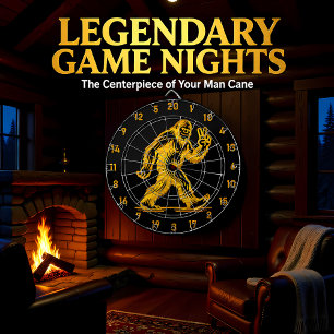 Cible De Fléchettes Sasquatch dit :