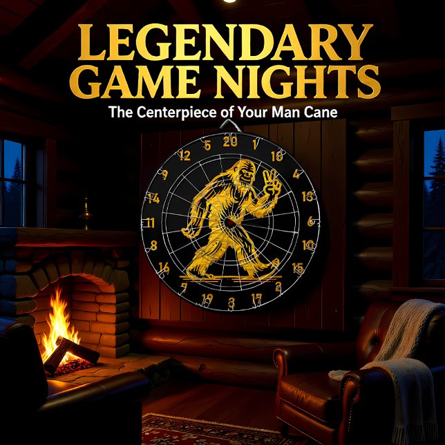 Cible De Fléchettes Sasquatch dit : (Créateur téléchargé)