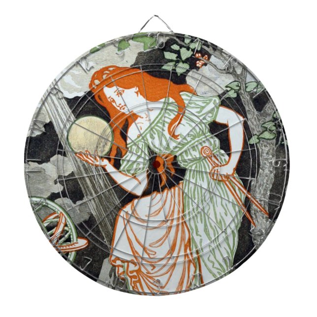 Cible De Fléchettes Scientifique féminine (Women in Science & Tech) (S (Devant)