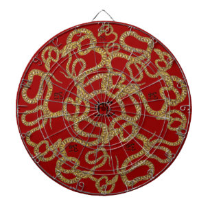 Cible De Fléchettes Serpents !