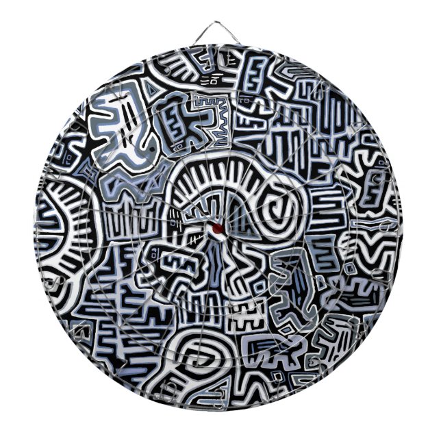 Cible De Fléchettes Shaman Peyote Ritual Mola (Devant)