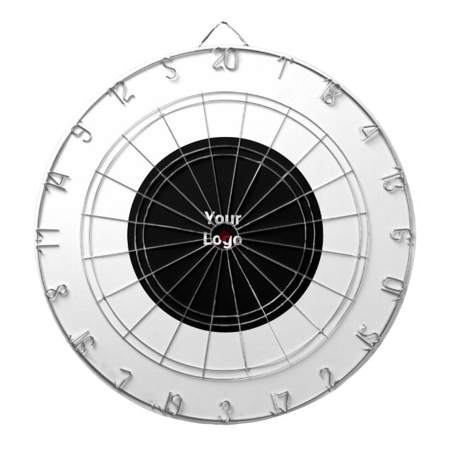 CIBLE DE FLÉCHETTES SIMPLE MODERNE MODERNE MONOGRAM ÉLÉGANT CHIC STYLE (Devant)