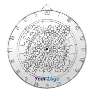 CIBLE DE FLÉCHETTES SIMPLE MODERNE MODERNE MONOGRAM ÉLÉGANT CHIC STYLE