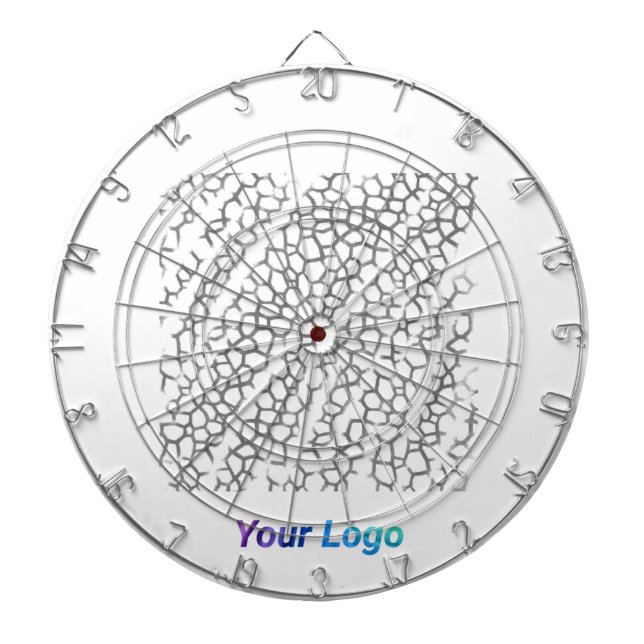 CIBLE DE FLÉCHETTES SIMPLE MODERNE MODERNE MONOGRAM ÉLÉGANT CHIC STYLE (Devant)