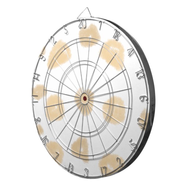 CIBLE DE FLÉCHETTES SIMPLE MODERNE MODERNE MONOGRAM ÉLÉGANT CHIC STYLE (Devant droit)