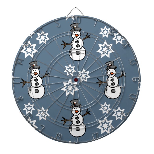 Cible De Fléchettes Snowman (Devant)