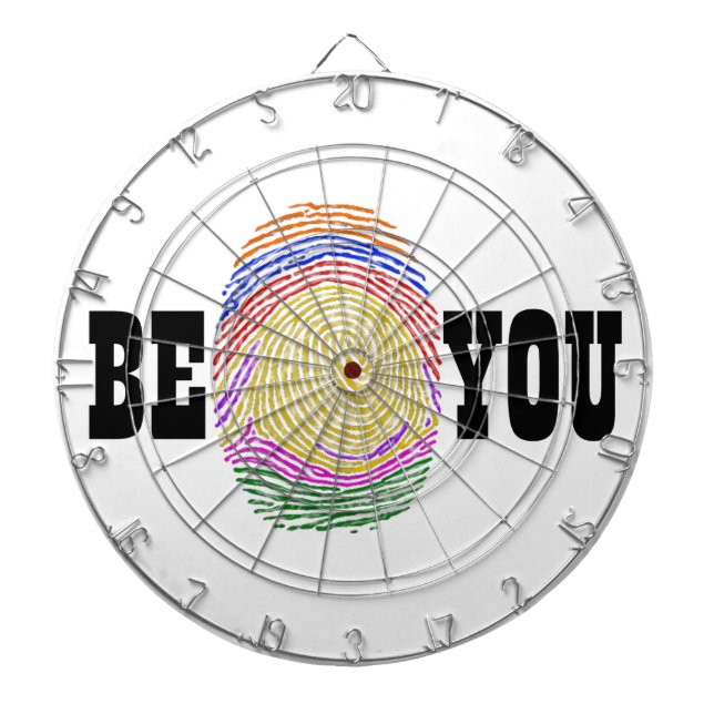 Cible De Fléchettes Sois toi Dartboard (Devant)