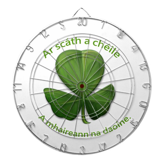 Cible De Fléchettes Sous l'abri de l'autre, les gens survivent (Devant)