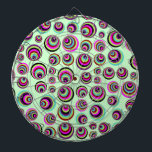 Cible De Fléchettes Spots psychiques colorés   votre arrière - plan &<br><div class="desc">Drôle Motif Design par EDDA Fröhlich / EDDArt | De base : Formes,  points,  pointes,  grilles géométriques uni ou colorées,  etc. pour les amateurs d'art | Vous manquez d'autres couleurs ou produits avec ce design ? N'hésitez pas à me contacter : contact@eddart.de</div>