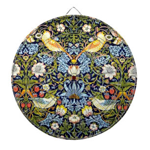 Cible De Fléchettes Strawberry Thief, célèbre motif,