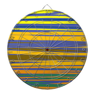 Cible De Fléchettes Stripes Pattern