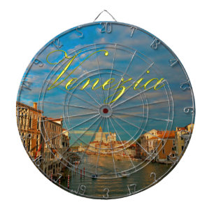 Cible De Fléchettes Stunning ! Venezia Grand Canal Venice