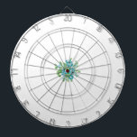 Cible De Fléchettes Style Décoratif, Crème Menthe, Bleu Fontaine, Turq<br><div class="desc">L'excitation du jeu. La tension dans l'air. Le moment où la fléchette feuille vos doigts, visant à la perfection. Chaque tableau de bord raconte une histoire : des victoires célébrées, des rivalités enflammées, et des compétences aiguisées sur d'innombrables coups. Que vous soyez un joueur chevronné à la recherche du bullseye...</div>