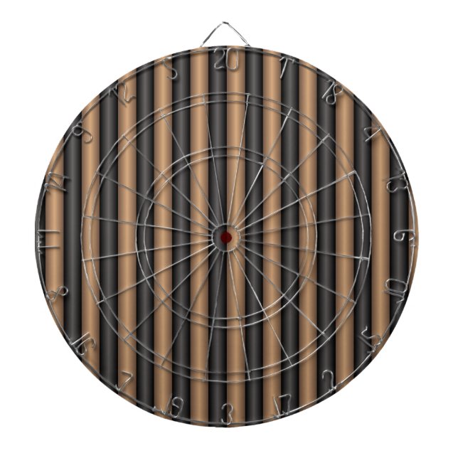 Cible De Fléchettes Style moderne Grillades Brown grillées avec profon (Devant)