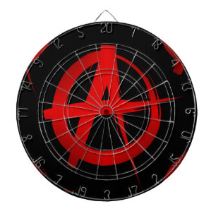 Cible De Fléchettes Symbole d'anarchie