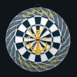 Cible De Fléchettes Tableau de bord Ancre bateau<br><div class="desc">Le tableau de bord d'Ancres Boat est entièrement personnalisable,  et une excellente idée cadeau pour les amis,  la famille ou l'ajout parfait à votre salle de jeux. Conçu par Norman.R.</div>