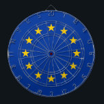 Cible De Fléchettes Tableau de bord avec drapeau de l'Union européenne<br><div class="desc">Ajoutez une touche de fierté européenne à votre salle de jeux avec notre tableau de bord exclusif avec le drapeau de l'Union européenne ! Conçu avec une attention minutieuse aux détails, ce tableau de bord est plus qu’un simple accessoire de jeu, c’est une célébration de l’unité et de la diversité...</div>