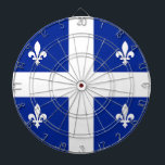Cible De Fléchettes Tableau de bord avec Drapeau du Québec, Canada<br><div class="desc">Ajoutez une touche de fierté québécoise à votre salle de jeux grâce à notre tableau de bord exclusif avec le drapeau du Québec! Conçu avec une attention minutieuse aux détails, ce tableau de bord est plus qu’un passe-temps amusant, c’est une célébration de la riche culture et du patrimoine québécois. Le...</div>