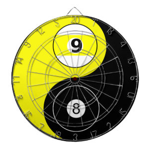 Cible De Fléchettes Tableau de bord Billiard Design