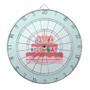 Cible De Fléchettes Tableau de bord d'anniversaire