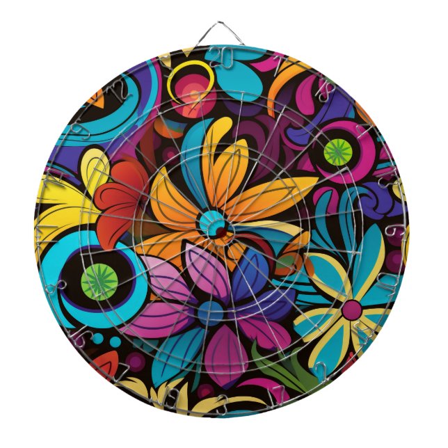 Cible De Fléchettes Tableau de bord d'art super (Devant)