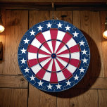 Cible De Fléchettes Tableau de bord de précision du patriote<br><div class="desc">Ce somptueux tableau présente un design audacieux rouge, blanc et bleu, avec des étoiles et des rayures qui rendent hommage à l'esprit patriotique. Qu'il s'agisse d'un barbecue jardin, d'une soirée de jeu avec des amis ou d'une séance de perfectionnement en solo, le "Patriot's Precision Dartboard" ajoute une touche d'américane à...</div>