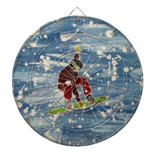 Cible De Fléchettes Tableau de bord du snowboard